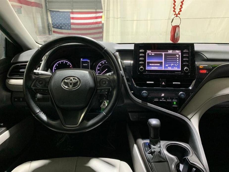 used 2021 Toyota Camry car, priced at $18,955