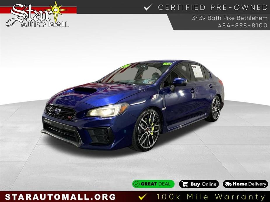 used 2020 Subaru WRX STI car, priced at $28,555