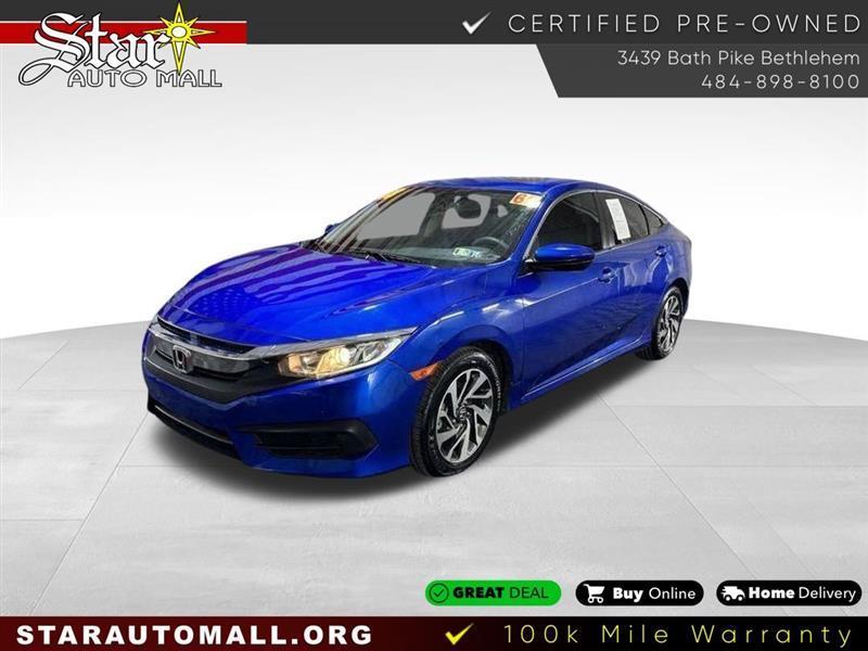 used 2018 Honda Civic car, priced at $17,955