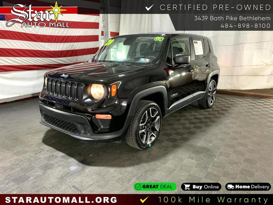 used 2020 Jeep Renegade car, priced at $17,277