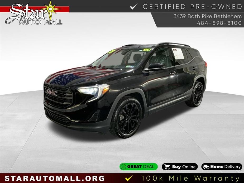 used 2021 GMC Terrain car, priced at $19,977