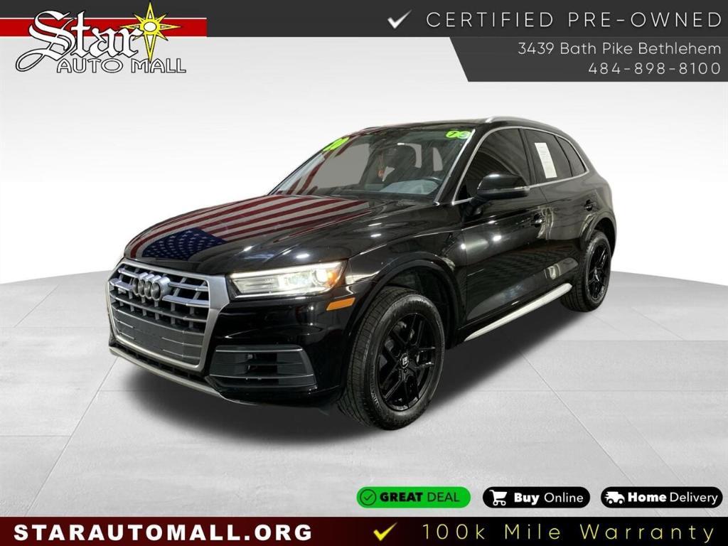 used 2020 Audi Q5 car, priced at $17,995