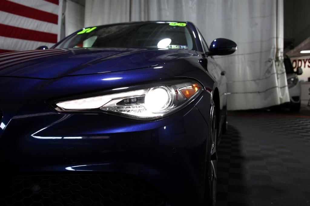 used 2021 Alfa Romeo Giulia car, priced at $24,777
