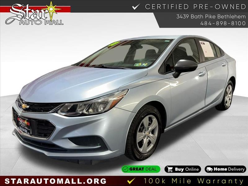 used 2017 Chevrolet Cruze car, priced at $8,955