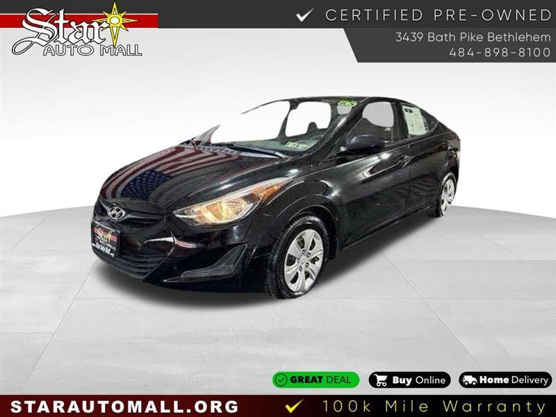 used 2016 Hyundai Elantra car, priced at $9,333