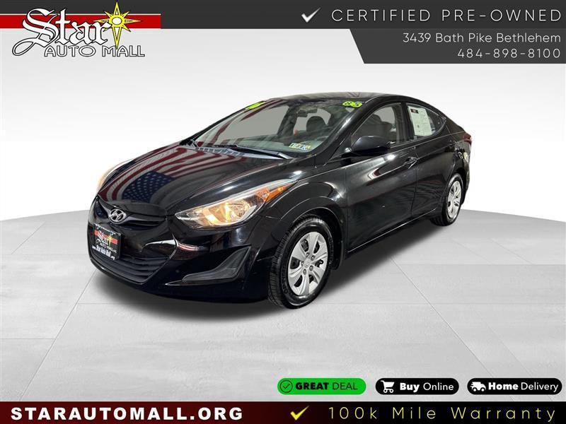 used 2016 Hyundai Elantra car, priced at $9,855