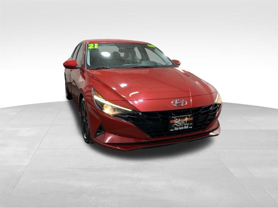 used 2021 Hyundai Elantra car, priced at $16,755