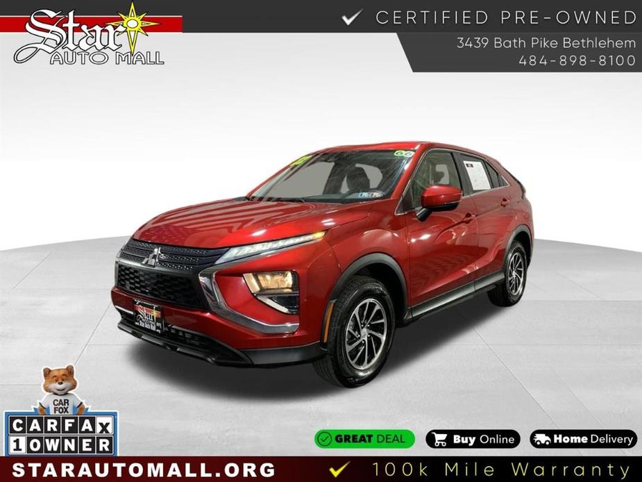 used 2022 Mitsubishi Eclipse Cross car, priced at $18,533