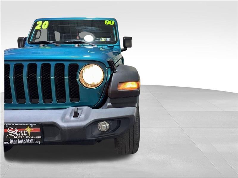 used 2020 Jeep Wrangler Unlimited car, priced at $22,602