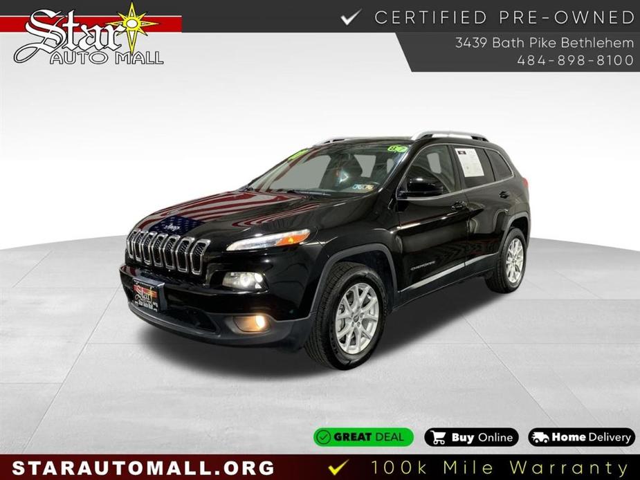 used 2017 Jeep Cherokee car, priced at $14,555