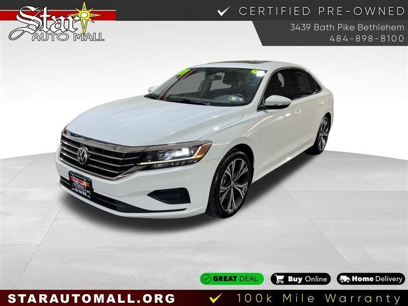 used 2021 Volkswagen Passat car, priced at $16,675