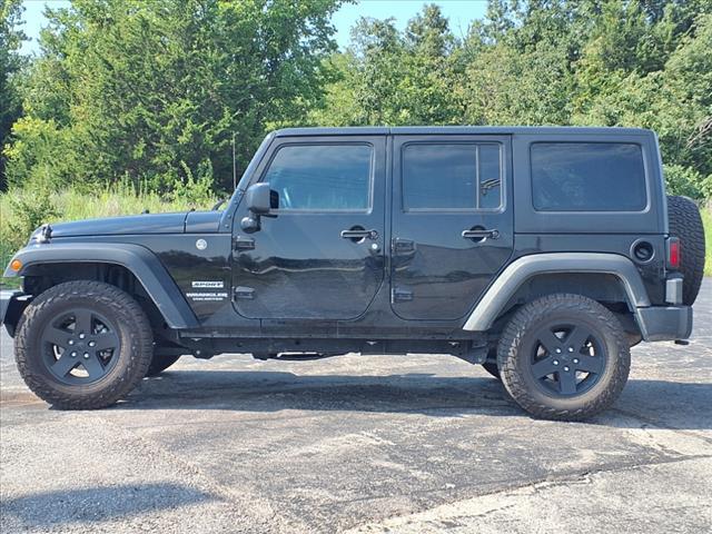 used 2017 Jeep Wrangler Unlimited car, priced at $20,890