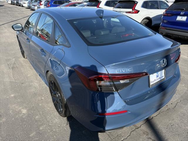 used 2025 Honda Civic car, priced at $27,300
