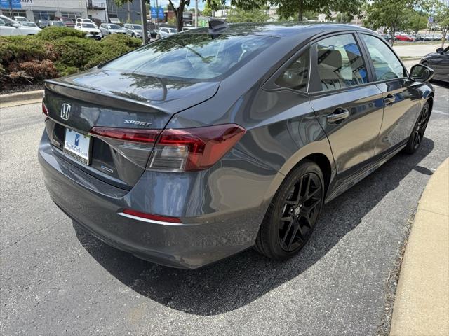 new 2025 Honda Civic Hybrid car, priced at $29,100