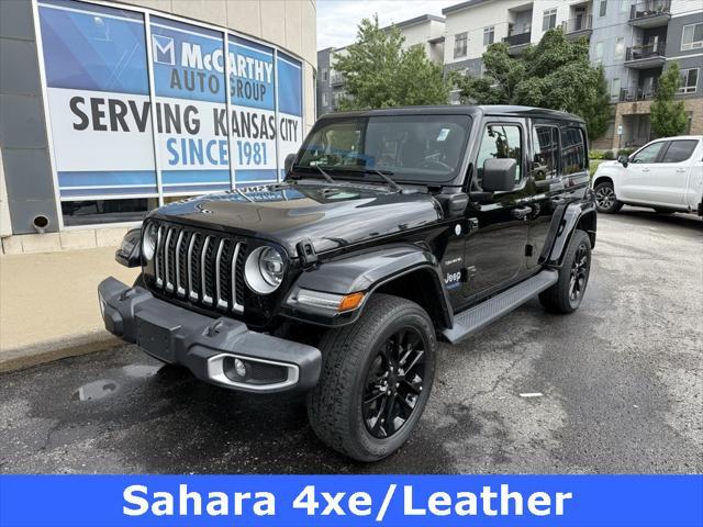 used 2021 Jeep Wrangler Unlimited 4xe car, priced at $29,000