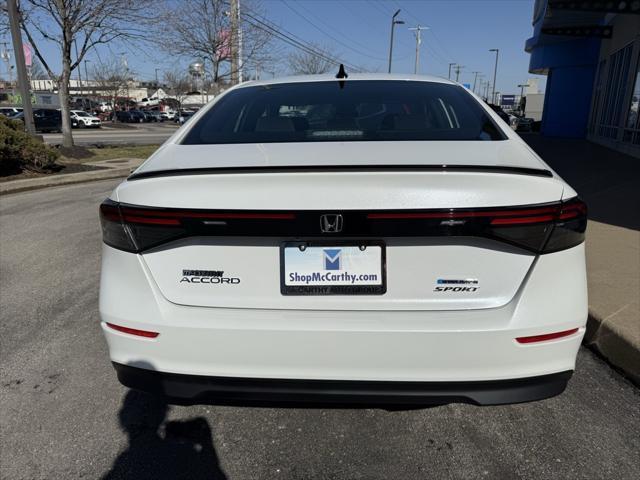 new 2025 Honda Accord Hybrid car, priced at $32,760