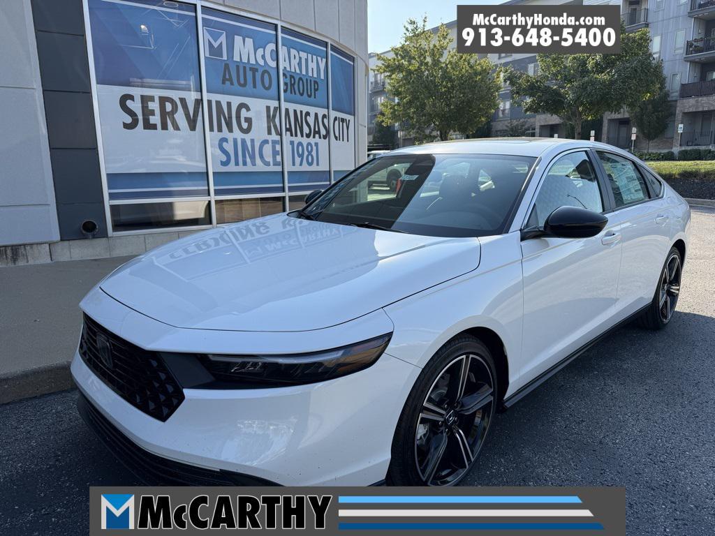new 2025 Honda Accord Hybrid car, priced at $35,305