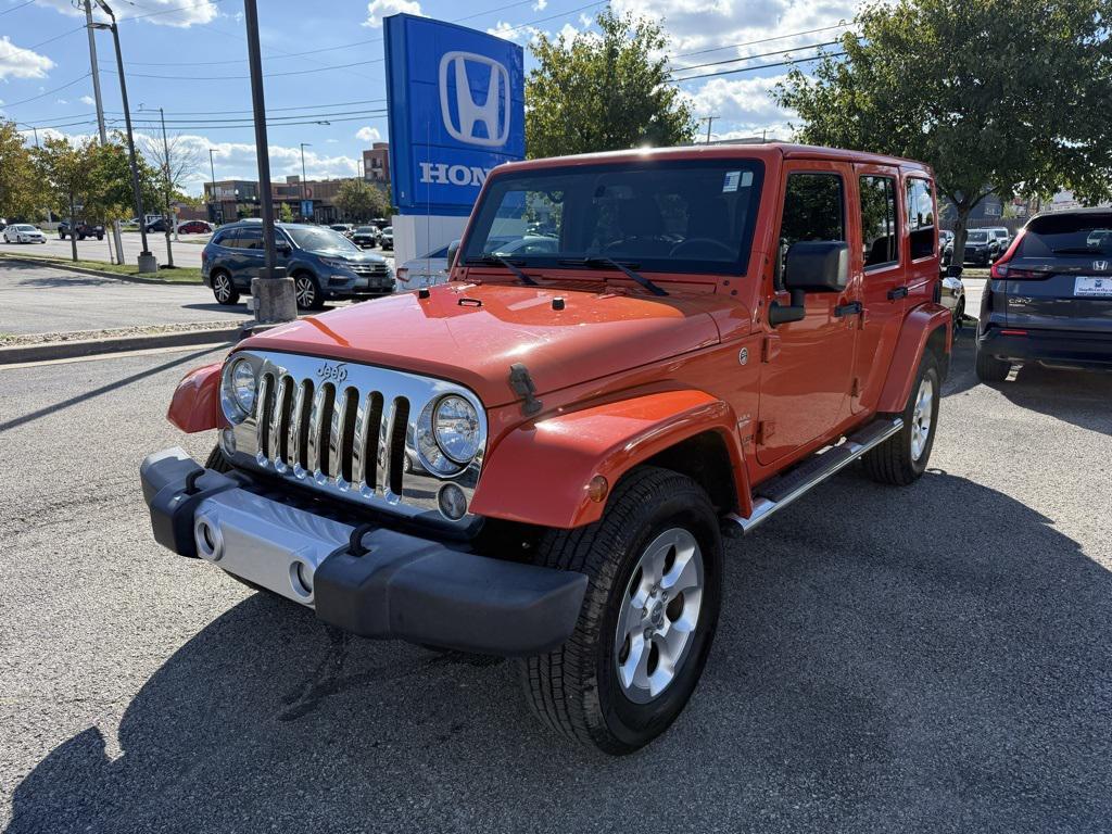 used 2015 Jeep Wrangler Unlimited car, priced at $18,500