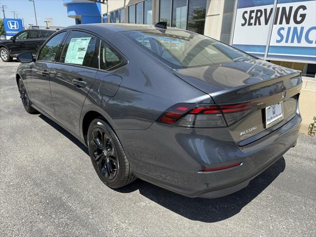 new 2025 Honda Accord car, priced at $31,210