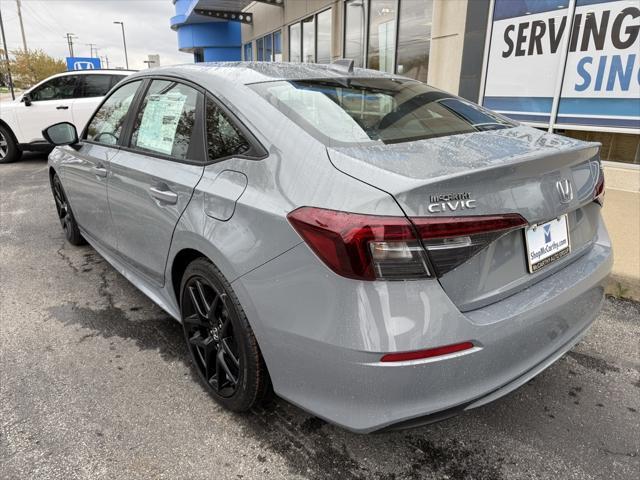 new 2025 Honda Civic car, priced at $28,305