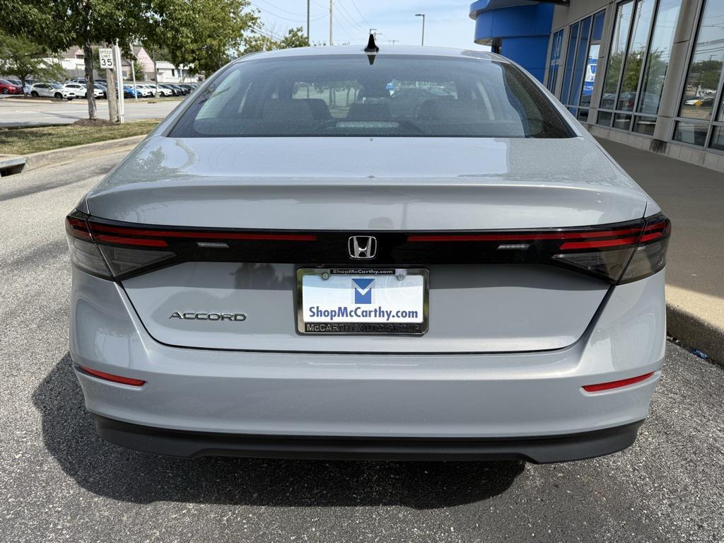new 2025 Honda Accord car, priced at $31,750
