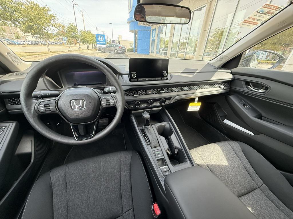 new 2025 Honda Accord car, priced at $31,750