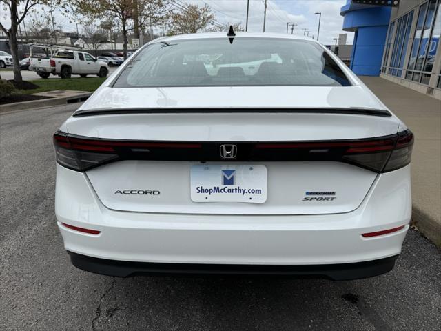 new 2025 Honda Accord Hybrid car, priced at $34,260