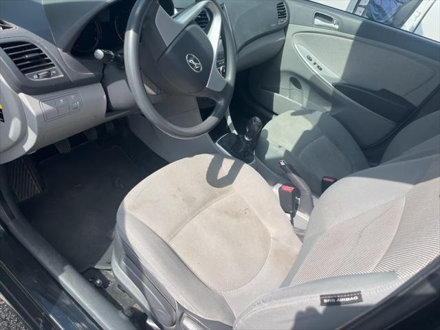 used 2013 Hyundai Accent car, priced at $4,500