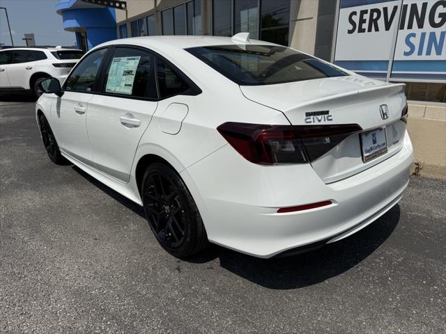 new 2025 Honda Civic Hybrid car, priced at $30,155