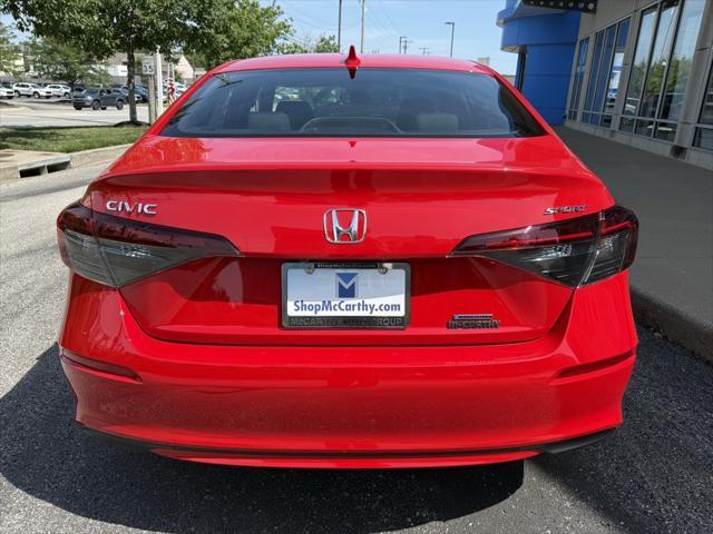 new 2025 Honda Civic Hybrid car, priced at $29,100