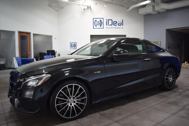 used 2017 Mercedes-Benz AMG C 43 car, priced at $26,387