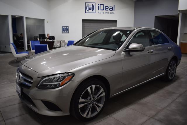 used 2019 Mercedes-Benz C-Class car, priced at $22,500