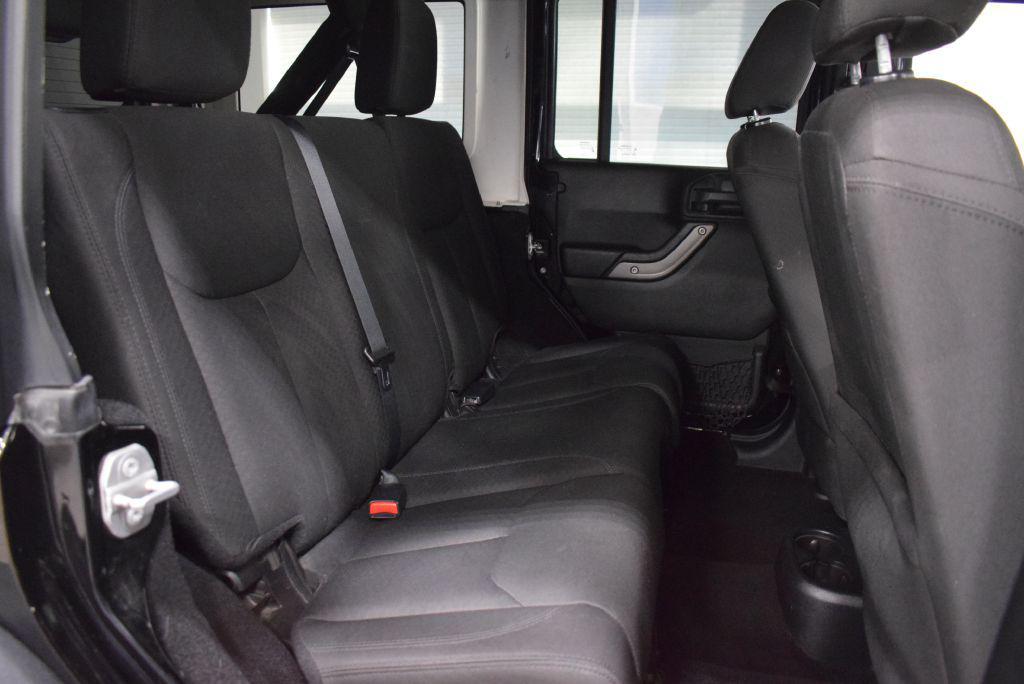 used 2016 Jeep Wrangler Unlimited car, priced at $13,972