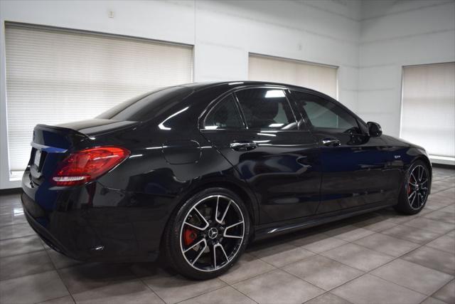 used 2017 Mercedes-Benz AMG C 43 car, priced at $23,921