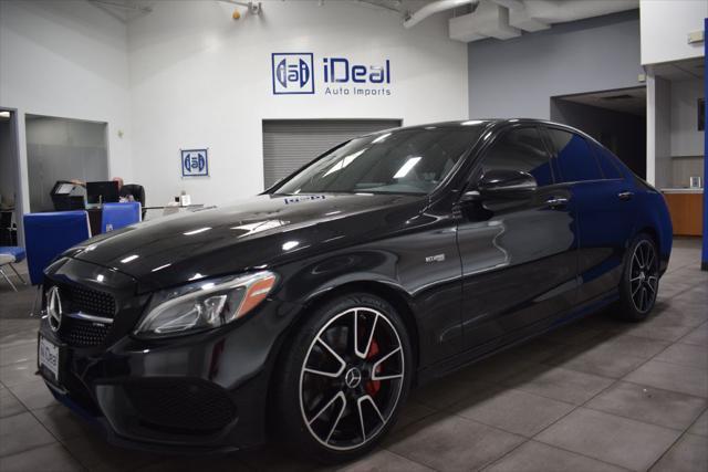 used 2017 Mercedes-Benz AMG C 43 car, priced at $23,921