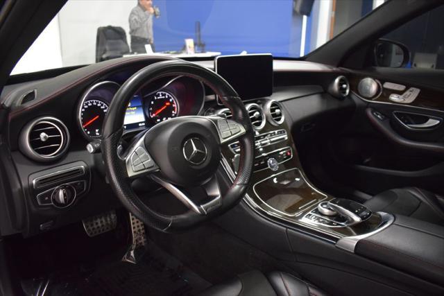 used 2017 Mercedes-Benz AMG C 43 car, priced at $23,921