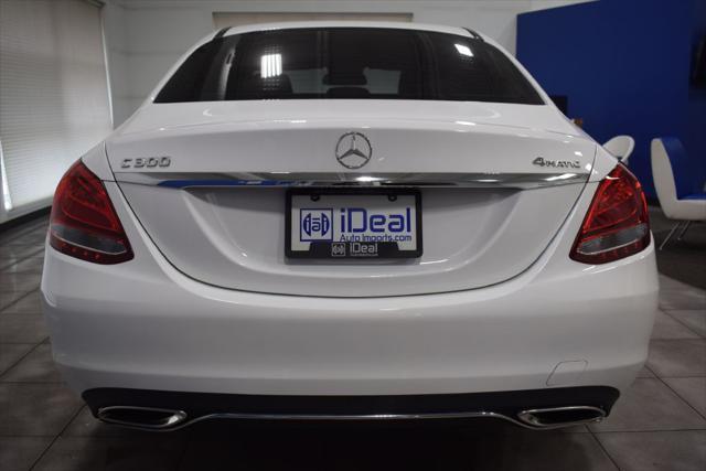 used 2017 Mercedes-Benz C-Class car, priced at $17,967