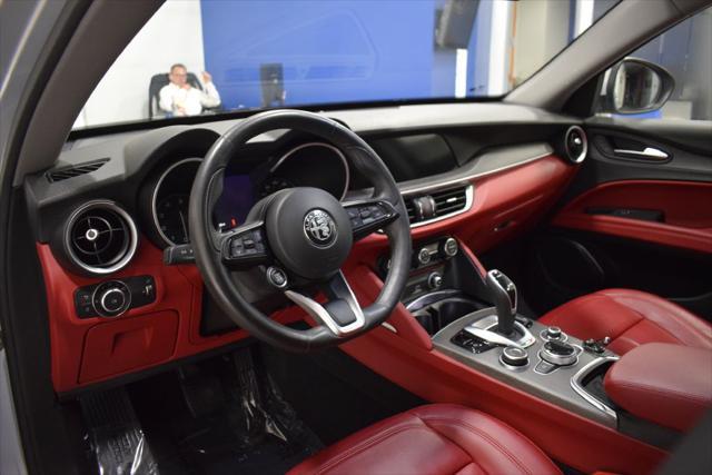 used 2021 Alfa Romeo Stelvio car, priced at $23,459