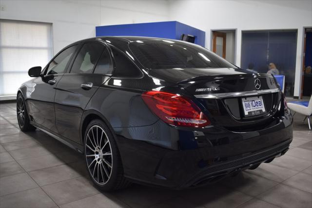 used 2018 Mercedes-Benz AMG C 43 car, priced at $27,563