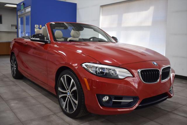 used 2015 BMW 228 car, priced at $15,178