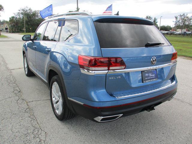 used 2021 Volkswagen Atlas car, priced at $27,022