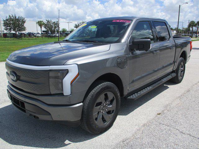 used 2023 Ford F-150 Lightning car, priced at $46,995