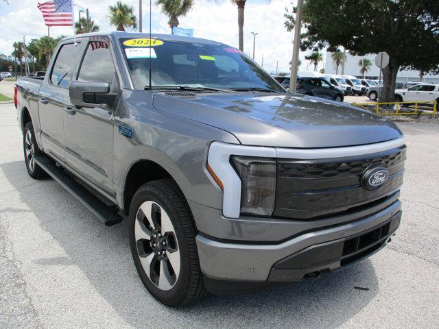 used 2024 Ford F-150 Lightning car, priced at $63,995