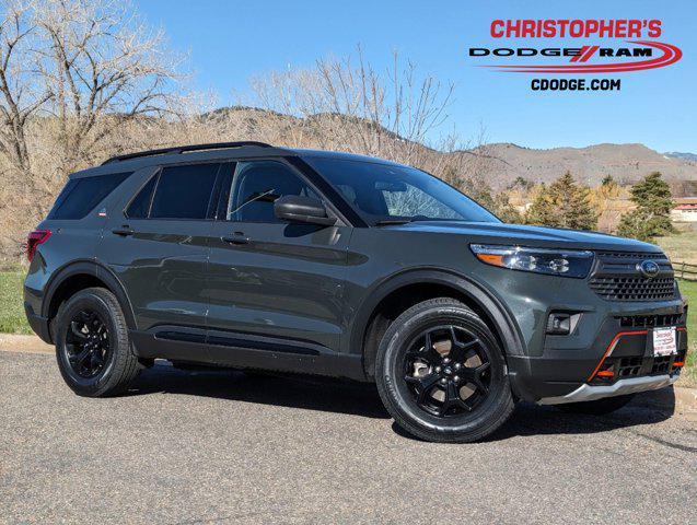 used 2022 Ford Explorer car, priced at $34,612
