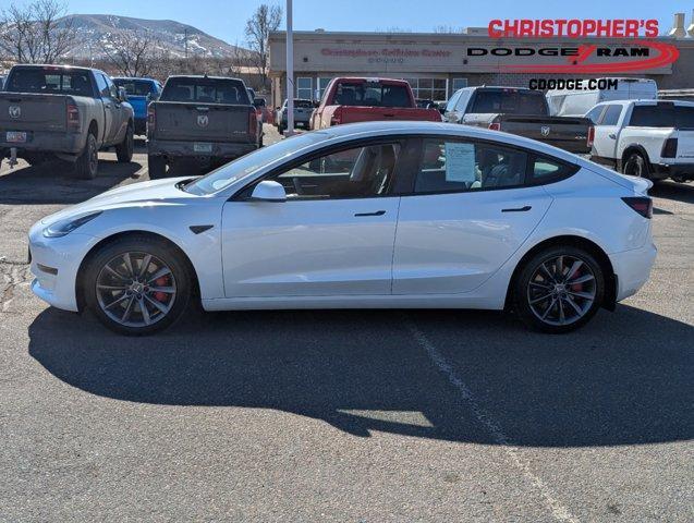 used 2023 Tesla Model 3 car, priced at $35,946