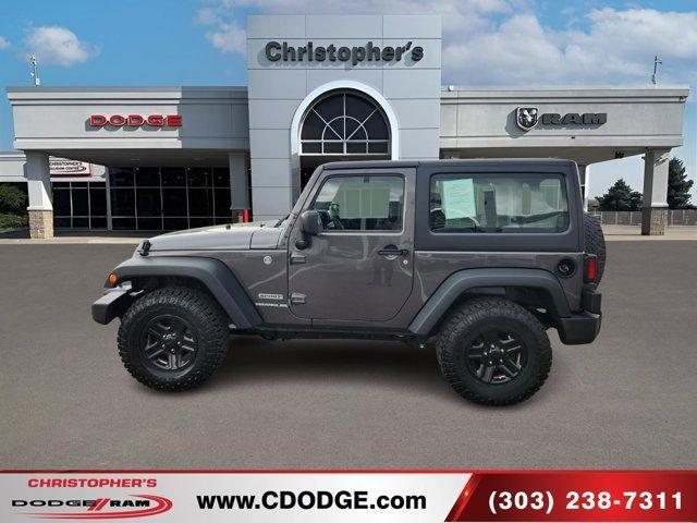 used 2017 Jeep Wrangler car, priced at $17,991