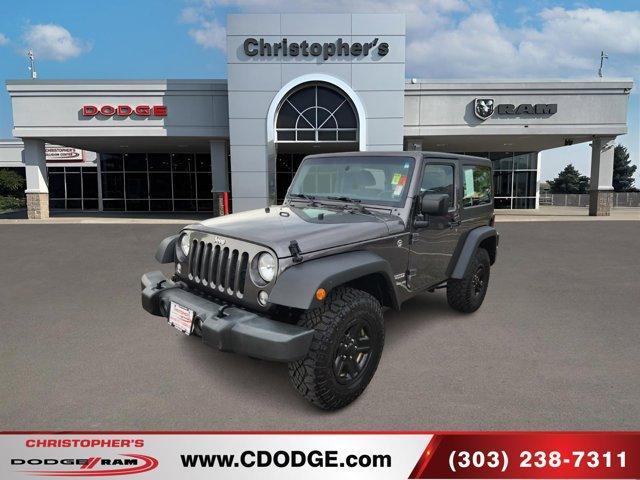 used 2017 Jeep Wrangler car, priced at $17,991