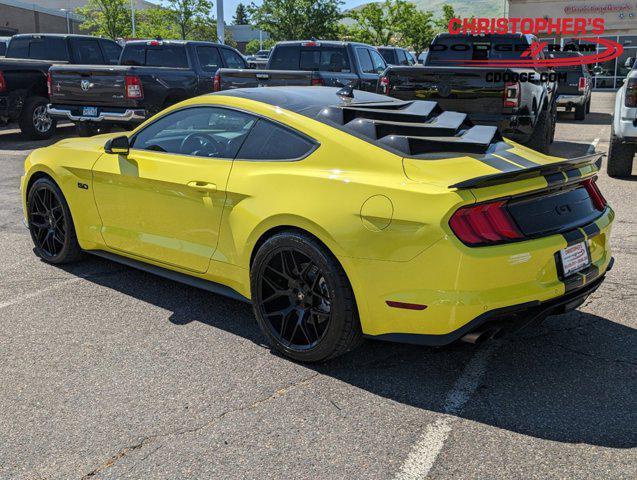 used 2021 Ford Mustang car, priced at $45,993