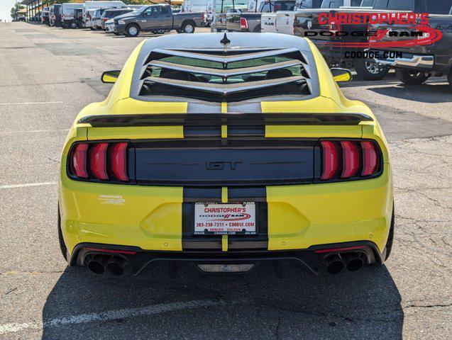 used 2021 Ford Mustang car, priced at $45,993