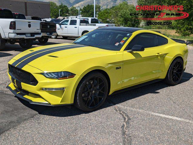 used 2021 Ford Mustang car, priced at $45,993